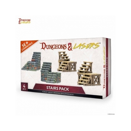 Dungeons & Lasers - Stairs Pack (English)