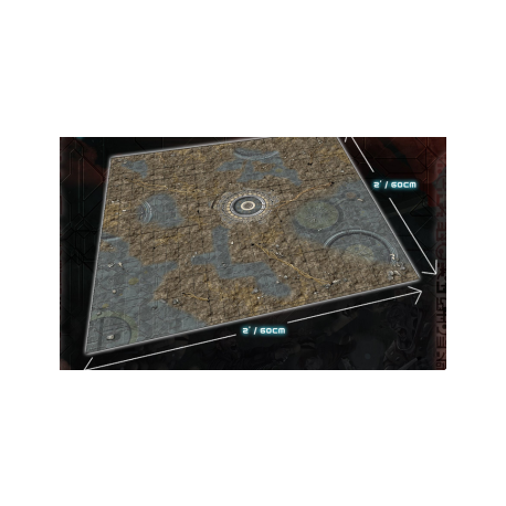 Battle Systems: Alien Catacombs Gaming Mat 2x2