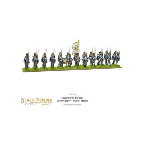 Black Powder - Napoleonic Belgian Line Infantry (English)