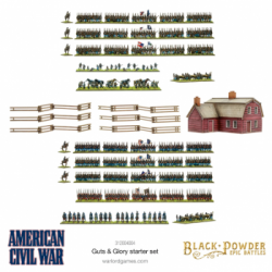 Black Powder Epic Battles - American Civil War Guts & Glory Starter Set (English)