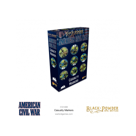 Black Powder Epic Battles - American Civil War Casualty Markers (English)