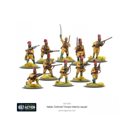 Italian Colonial Troops Infantry Squad