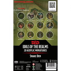 D&D Idols of the Realms: Scales & Tails - Snake Den - 2D Set (English)