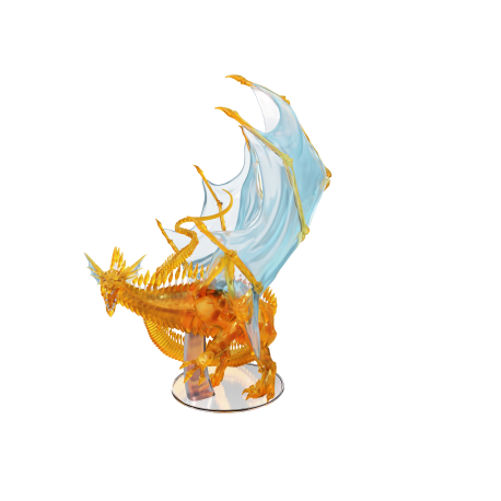 D&D Icons of the Realms: Adult Topaz Dragon (English)