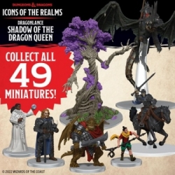 D&D Icons of the Realms: Dragonlance 7 ct. Booster Brick (Set 25) (English)