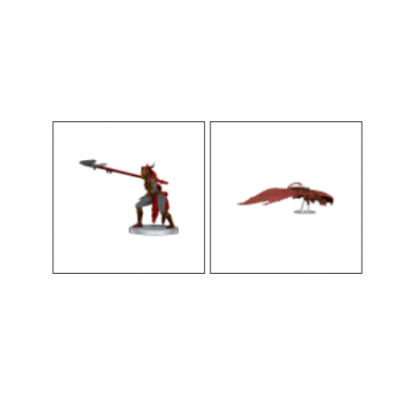 D&D Icons of the Realms: Dragonlance - Red Ruin & Red Dragonnel (Set 25) (English)