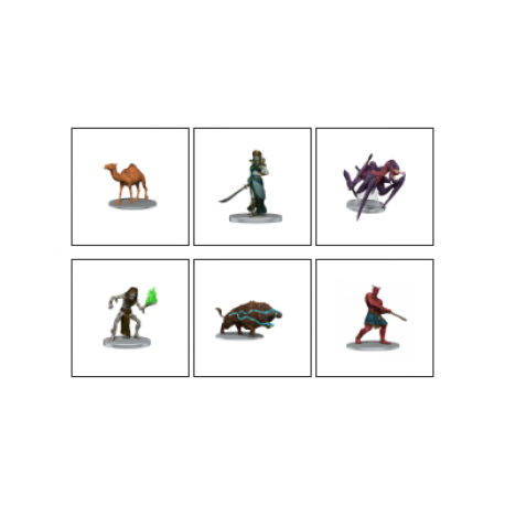 D&D Icons of the Realms Miniatures: Sand & Stone - 8 ct. Booster Brick (Set 26) (English)