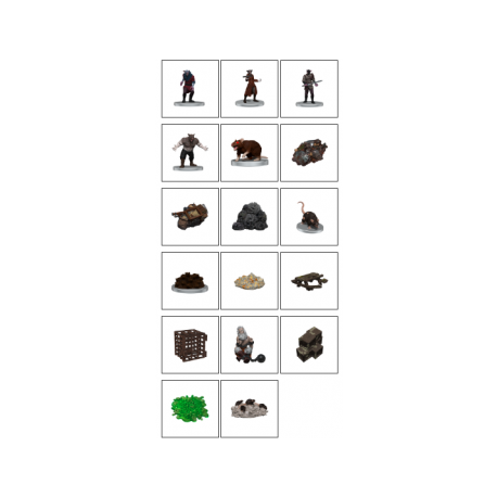 D&D Icons of the Realms: Adventure in a Box - Wererat Den (English)