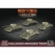Flames Of War - Challenger Armoured Troop (4x Plastic) (English)