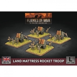 Flames Of War - Land Mattress Rocket Troop (4x) (Inglés)