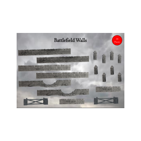 Terrain Crate - Battlefield Walls