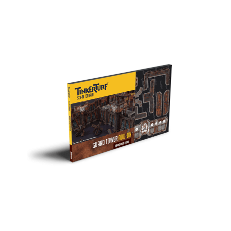 TinkerTurf Sci-Fi - Guard Tower Add-on - Abandoned Theme