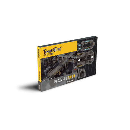 TinkerTurf Sci-Fi - MagLev Rail Add-on - Neutral Theme