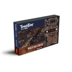 TinkerTurf Sci-Fi - MagLev Rail Starter - Abandoned Theme
