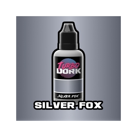 Silver Fox Metallic Acrylic Paint 20ml Bottle