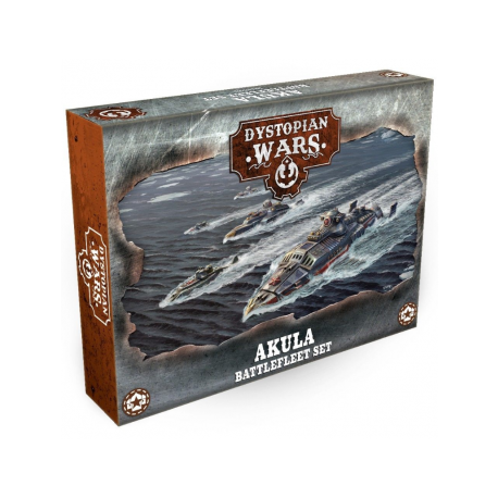 Dystopian Wars: Akula Battlefleet Set (English)