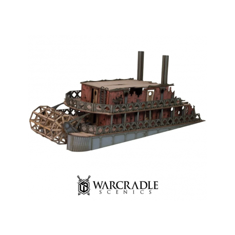 Warcradle Scenics: Black Lake Bayou - Paddle Steamer