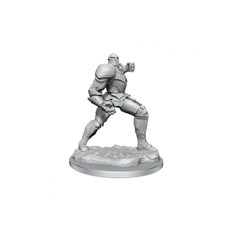 Critical Role Unpainted Miniatures: Platinum Golem (English)