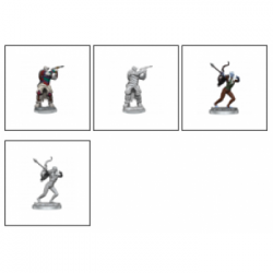 Critical Role Unpainted Miniatures: Ashari Stoneguard & Ashari Skydancer (English)