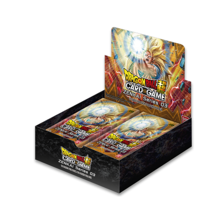 DragonBall Super Card Game - Zenkai Series Set 03 B20 Booster Display (24 Packs) (Inglés)