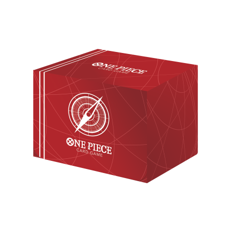 One Piece Card Game - Clear Card Case - Standard Red