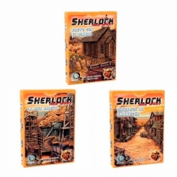 Sherlock Far west series: (Dawn Shots, Pact with the Devil, The Cursed Mine)