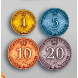 Rococo Deluxe Edition Metal Coins