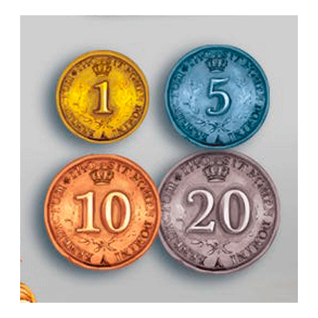 Rococo Deluxe Edition Metal Coins