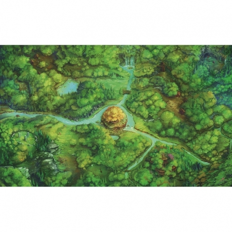 Neoprene mat 140x80 cm - FOREST