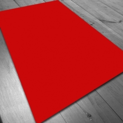 Neoprene mat 140x80 cm - SMOOTH RED