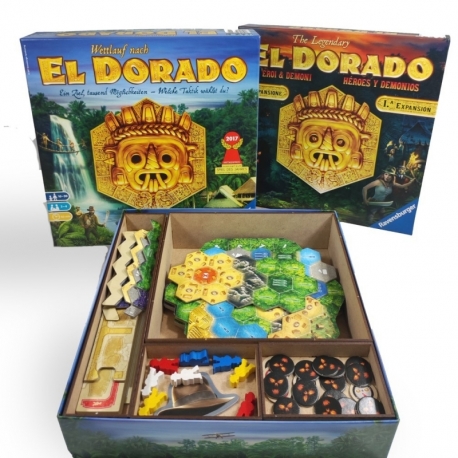 Inserto compatible con EL DORADO (Base + Expansión Héroes y demonios)