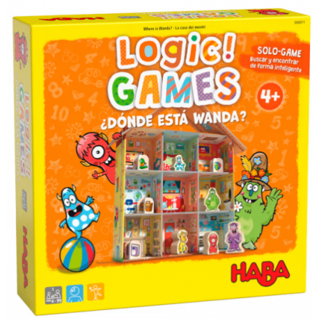 Educational Game Where's Wanda? logic! Haba Games