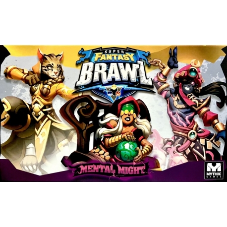 Mental Might expansion board game Super Fantasy Brawl from Ingenio Games