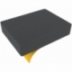 CRMEML055S 272 mm x 211 mm x 55 mm Pick and Pluck / Pre-Cubed foam tray - grid 14 mm self-adhesive