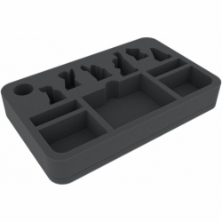 HSNP020 20 mm Half-Size Convoluted foam tray
