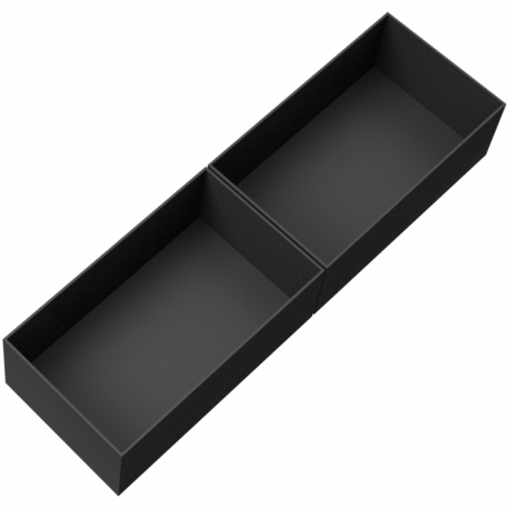 2 pcs. value pack Feldherr card holder insert for Storage Box TCHS105 - 480 cards in Tarot size or Oversize