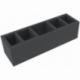 HOMFHN070BO 255mm x 75mm x 70mm Foam Tray for Feldherr Storage Box TCHS105 - 5 Miniatures