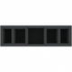 HOMFHN070BO 255mm x 75mm x 70mm Foam Tray for Feldherr Storage Box TCHS105 - 5 Miniatures