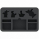 HSNP050Set 2 pcs. 275 mm x 172 mm x 50 mm Convoluted foam half-size