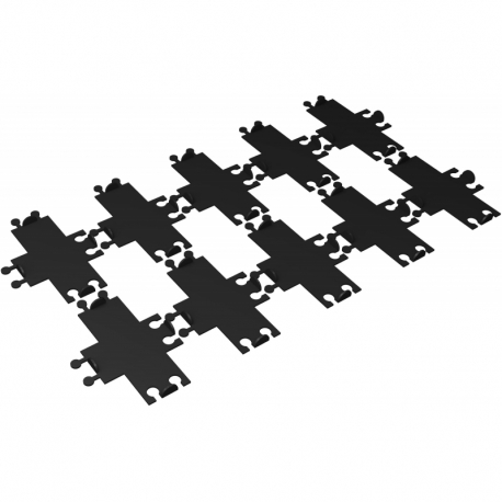 10 pcs. value set Feldherr card deck holder for Dominion - Kingdom cards