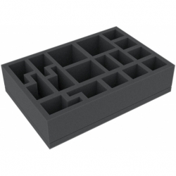Feldherr foam tray set for KDM Wave 1 + 2: Dragon King, Gorm, Lion God, Lonely Tree and small monsters