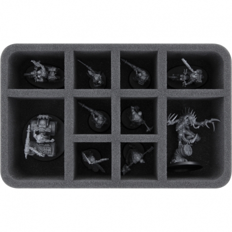 HS070A038 Feldherr foam tray for Warcaster: Neo-Mechanika - 10 compartments