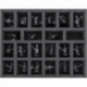 FS050A082 Feldherr foam tray for Battletech - 25 Mechs