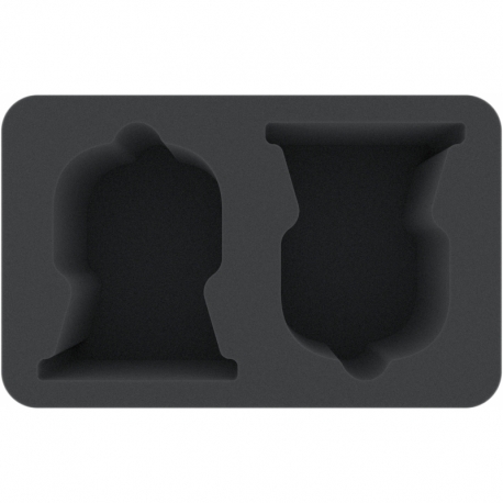 HS105A001 Feldherr foam tray for Adeptus Titanicus: 2 Warbringer Nemesis Titans