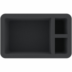 HSMEWB105BO 105 mm Half-Size foam tray with 2 compartments