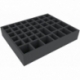 FSMFGW120BO 120 mm Full-Size foam tray with 8 compartments