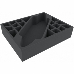 FS075A002 Feldherr foam tray for Runewars Miniatures Game - 8 compartments