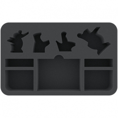 Feldherr Magnetic Box green for Star Wars X-WING VT-49 Decimator and 5 ships