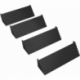 4 pcs. value pack Feldherr card stands for game cards - 4 rows in tiers