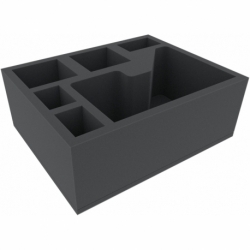 FSMFEV050BO 50 mm Full-Size foam tray with 24 compartments